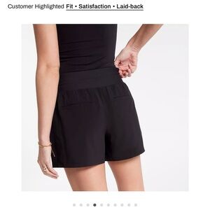 CALIA by Carrie Underwood Women's High Waist Black Shorts